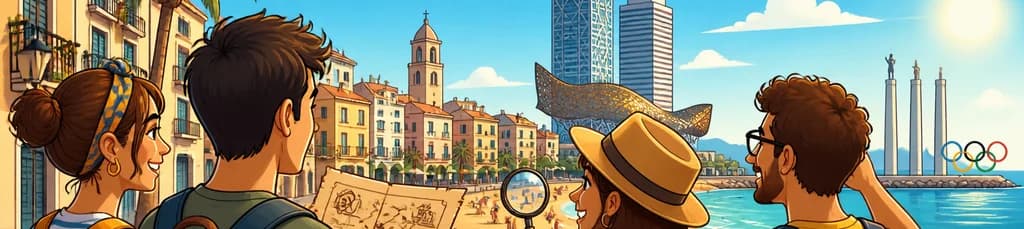 Descubre Barcelona: Sol, arena y los secretos olímpicos de la Barceloneta
