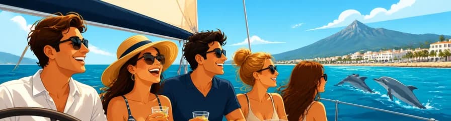 Experimenta la Costa de Marbella: Alquiler Exclusivo de Velero Privado desde Puerto Banús