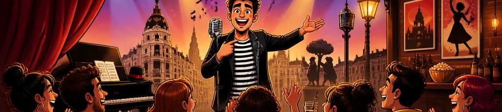 Un monólogo musical de comedia: Una nota en MADRID