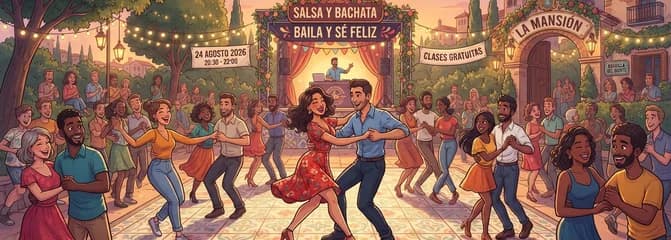 Sesión Gratuita de Salsa y Bachata en Boadilla del Monte