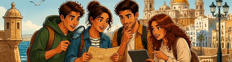 Juego de escape urbano autoguiado: El Sindicato de Cádiz