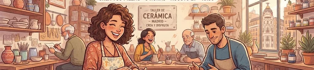 Curso de Cerámica Libre en Madrid: Crea tus Propias Piezas con Andrea Suárez