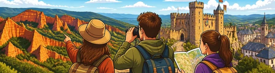 Descubre Las Médulas y Ponferrada en una excursión desde León