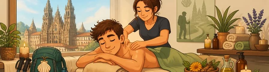 Experiencia de Masaje para Peregrinos en Santiago de Compostela