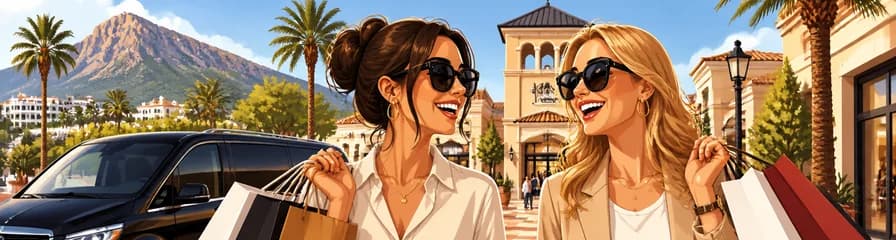 Excursión de compras privada desde hoteles de Marbella al outlet McArthurGlen