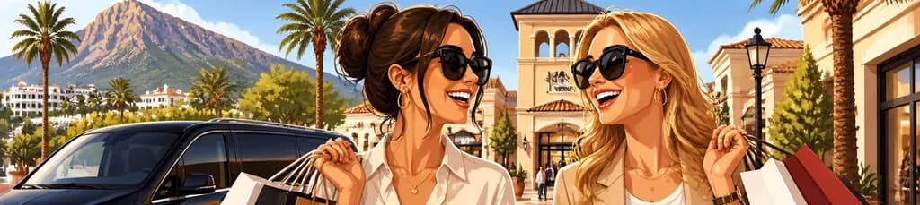 Excursión de compras privada desde hoteles de Marbella al outlet McArthurGlen
