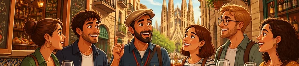 Explora Barcelona a través de sus Tapas: Una Aventura Gastronómica Privada con Seis Degustaciones y Guía
