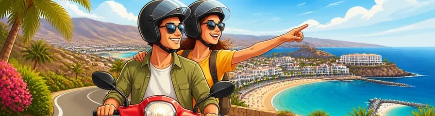 Alquiler de Scooter de Gasolina 125 cc en Maspalomas por un período de 7 horas a 7 días