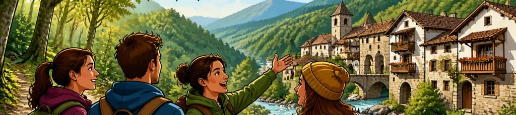 Viaje de un día al bosque de Irati y Ochagavía partiendo de Pamplona