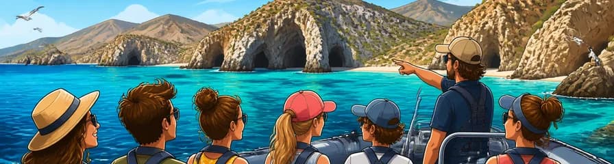 Exploración marítima por las seis calas de Cabo de Gata desde Carboneras
