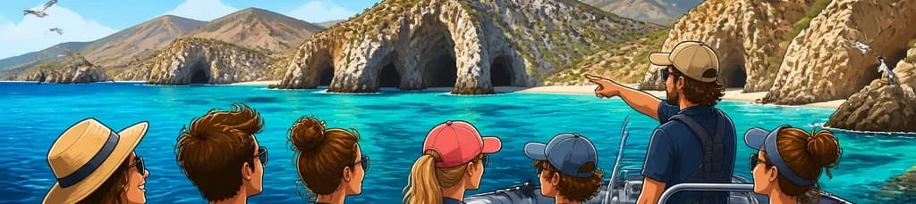 Exploración marítima por las seis calas de Cabo de Gata desde Carboneras