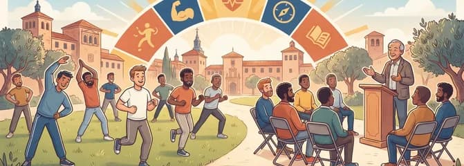Sesión de actividad física y charla: "Listos en todo momento"