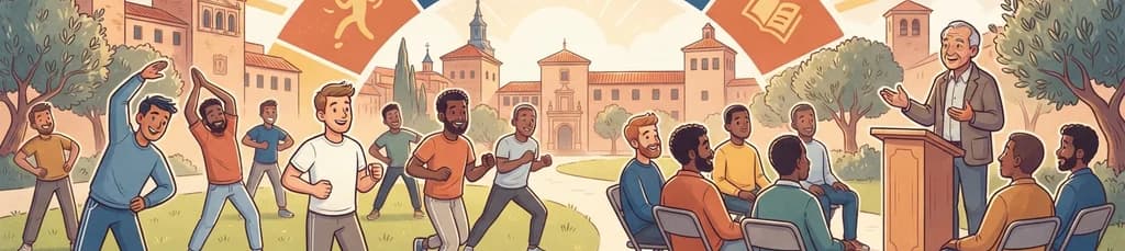 Sesión de actividad física y charla: "Listos en todo momento"