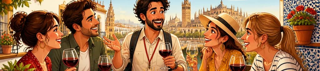 Recorrido por Sevilla: vinos y tapas tradicionales