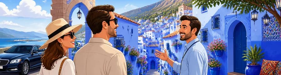 Excursión VIP de Lujo a Chefchaouen con Salida desde Málaga