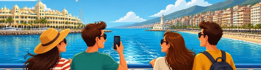 Viaje en ferry entre Benalmádena y Fuengirola