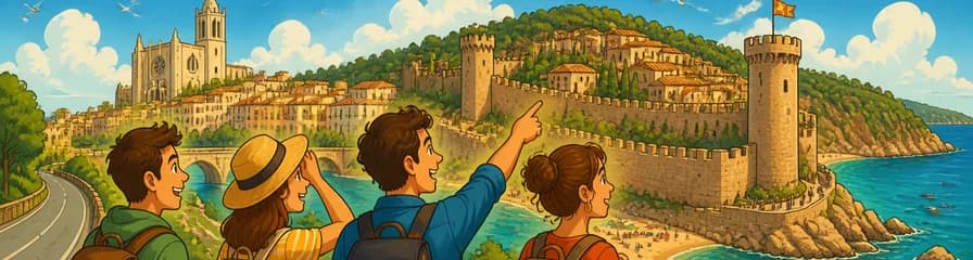 Explora Tossa de Mar partiendo desde Girona