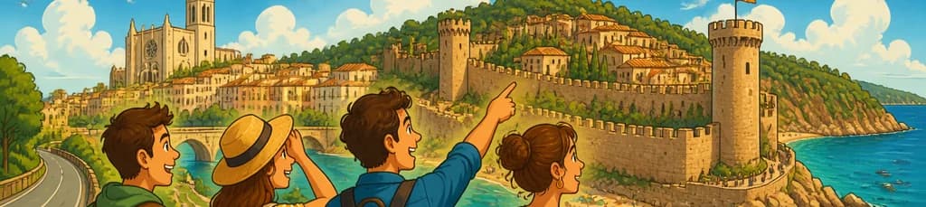 Explora Tossa de Mar partiendo desde Girona