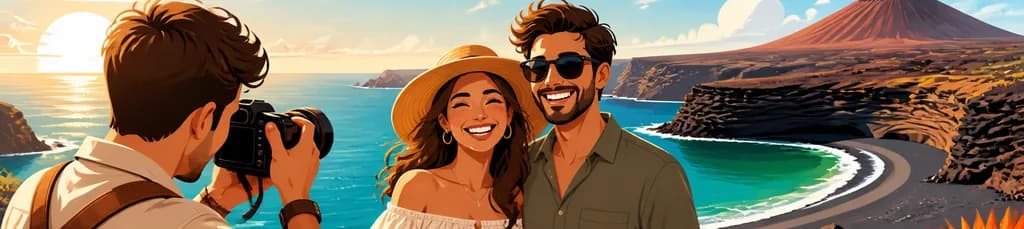 Tu sesión fotográfica profesional y exclusiva en Lanzarote