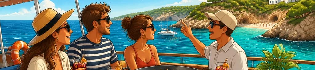 Aventura marítima de jornada completa por Menorca con almuerzo y traslados