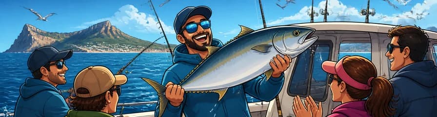 Aventura de Pesca en el Estrecho de Gibraltar