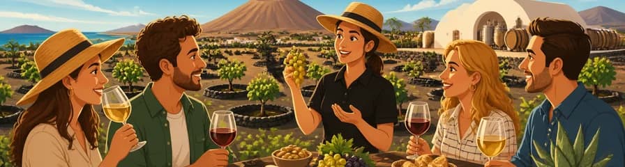 Visita al viñedo de Fuerteventura con degustación de vinos y productos locales