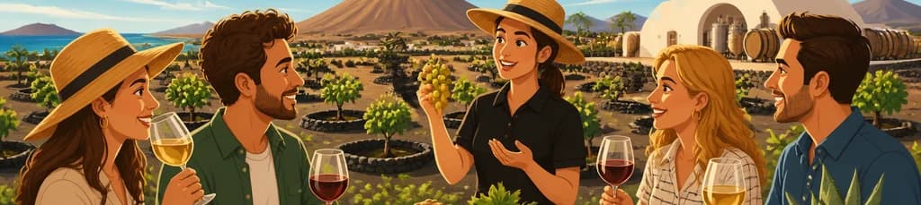 Visita al viñedo de Fuerteventura con degustación de vinos y productos locales