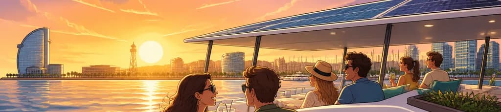 Travesía en catamarán al atardecer: Experiencia íntima con bebidas, aperitivos y opción de cena gourmet