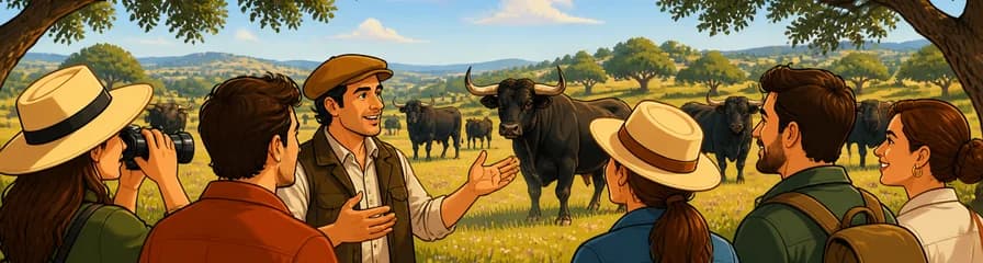 Excursión de medio día para explorar la cría de toros bravos