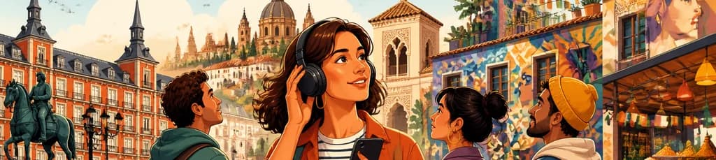 Recorrido sonoro autoguiado por el Madrid multicultural