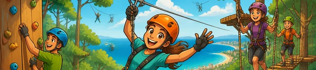 ¡Aventura en las alturas! Tirolinas Go! Mallorca: tu parque de ocio entre árboles