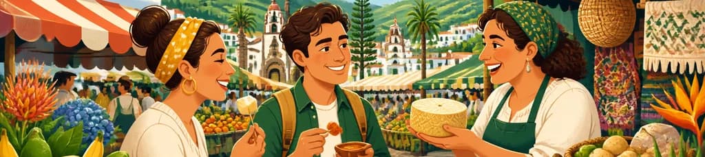 Experiencia en los mercados de Teror y San Mateo, Gran Canaria