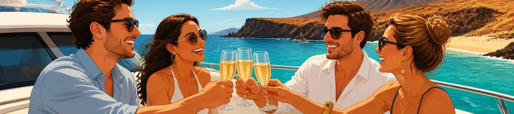 Travesía en Yate Privado por las Playas de Papagayo con Bebidas y Aperitivos Incluidos