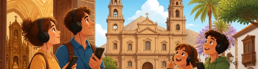 Acceso y guía auditiva para la Catedral de La Laguna de Tenerife, reconocida por la UNESCO