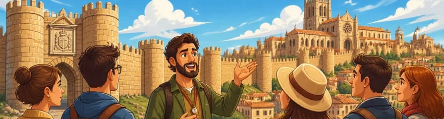Hola Ávila: Recorrido privado introductorio de dos horas por la ciudad con un guía local