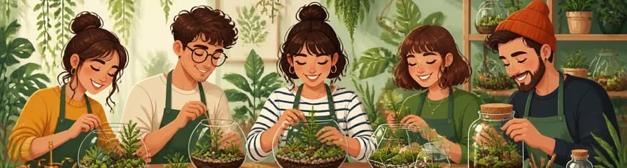Talleres de creación de Planthariums: Jardines en Miniatura