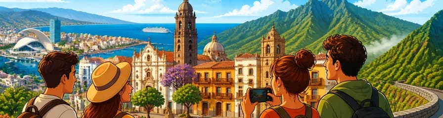 Descubre Santa Cruz y San Cristóbal de La Laguna en un Recorrido de Día Completo