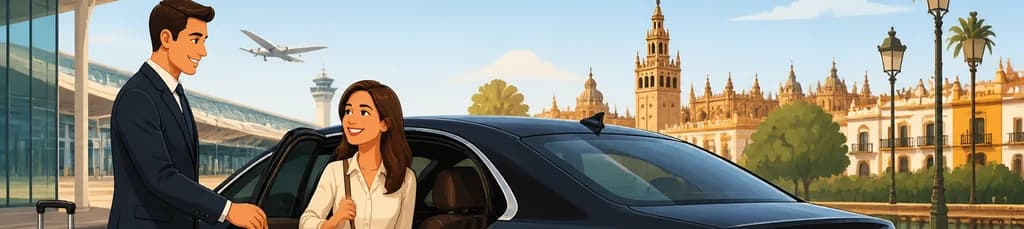 Servicio de traslado privado en Sevilla con conexión a Málaga, Granada o Córdoba