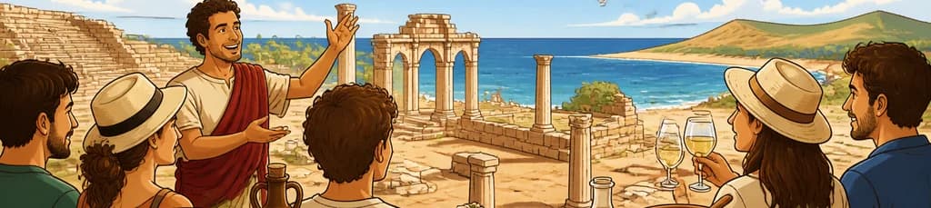 Recorrido y banquete romano: la experiencia Tarifa Baelo Claudia