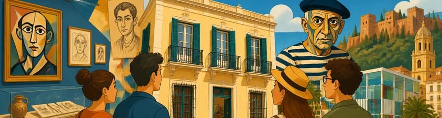 Paseo privado guiado por los lugares de Picasso en el corazón de Málaga