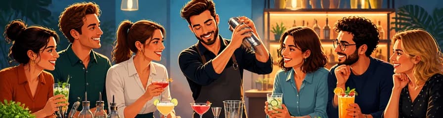 Taller de Coctelería Afterwork: Descubre el Arte del Bartending