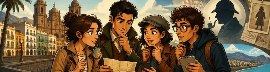Aventura autoguiada de misterio y asesinato de Sherlock Holmes en Las Palmas