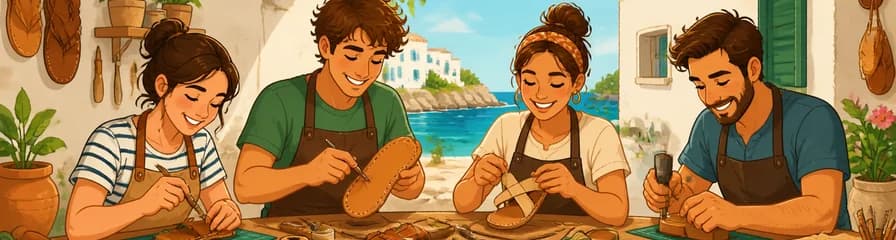 Taller de Creación de Calzado: Diseña y Elabora tus Propias Sandalias en las Islas Baleares