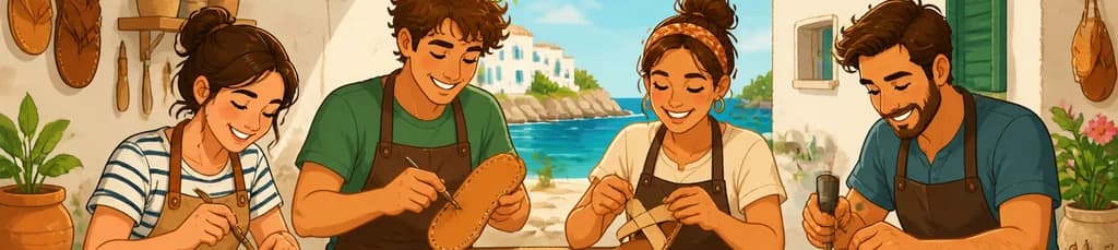 Taller de Creación de Calzado: Diseña y Elabora tus Propias Sandalias en las Islas Baleares