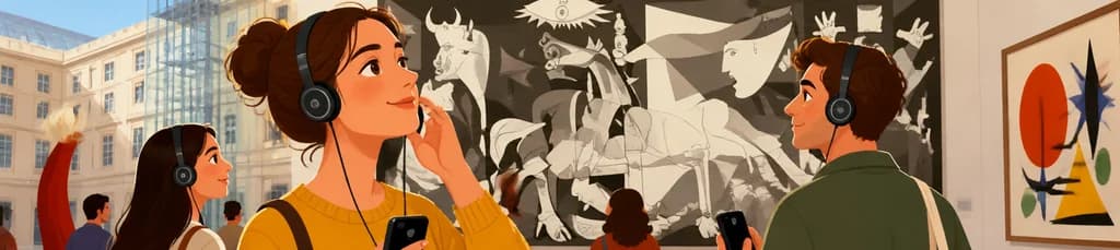 Acceso digital al Museo Reina Sofía de Madrid con audioguía