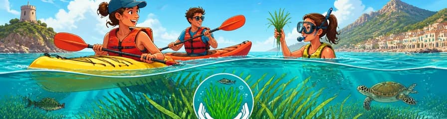 Descubre el misterio de la Posidonia: Kayak y snorkel en la bahía de Sant Elm