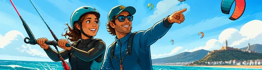 Experimenta el kiteboarding en Tarifa con clases particulares a medida