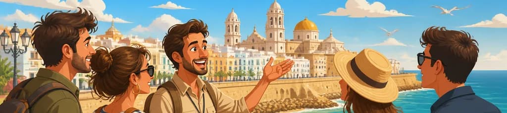 Viaje privado de un día a Cádiz con salida desde Málaga