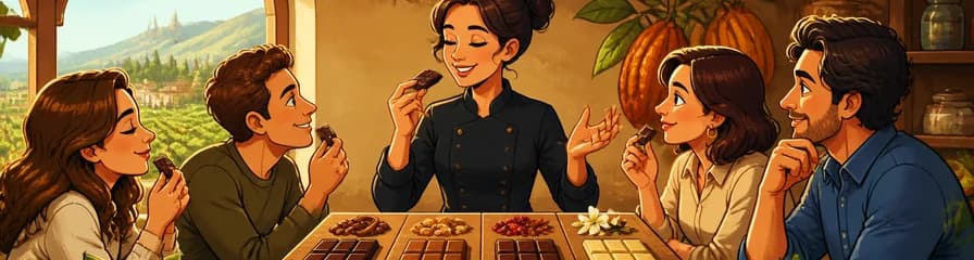 Descubrimiento de chocolates aromáticos en una degustación exclusiva cerca de Barcelona