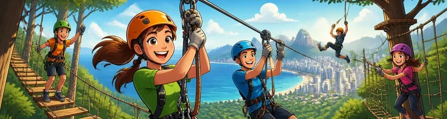 Aventura en las alturas: Tirolinas Go en el Parque de Aventura de Alicante